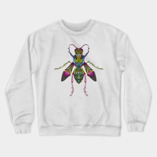 Zentangle Fly Crewneck Sweatshirt
